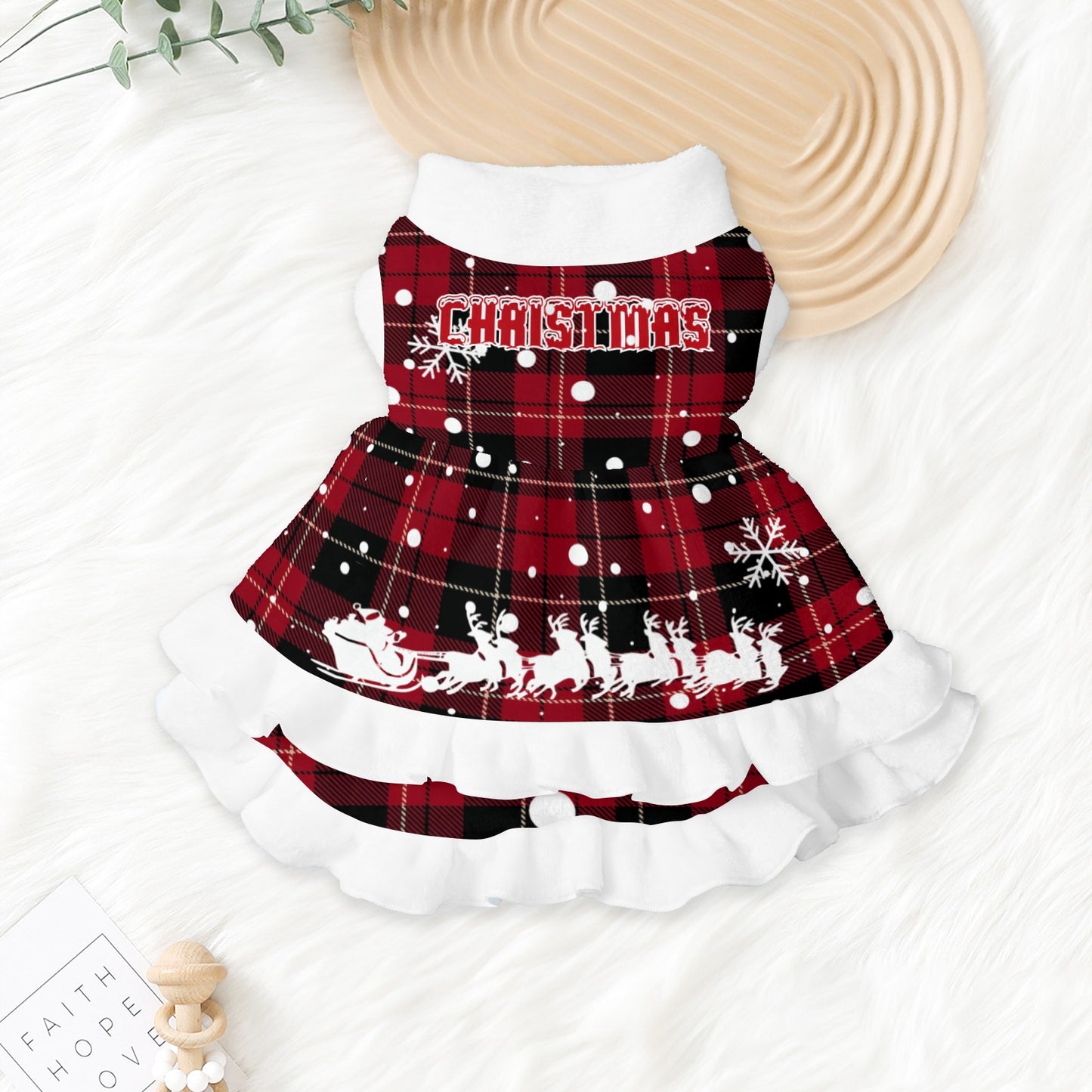 Pets Christmas Reindeer Dress
