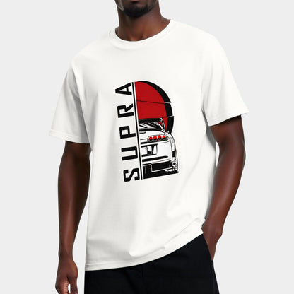 Mitsubishi Lancer Evo 4 Supra Racing Car T-Shirts