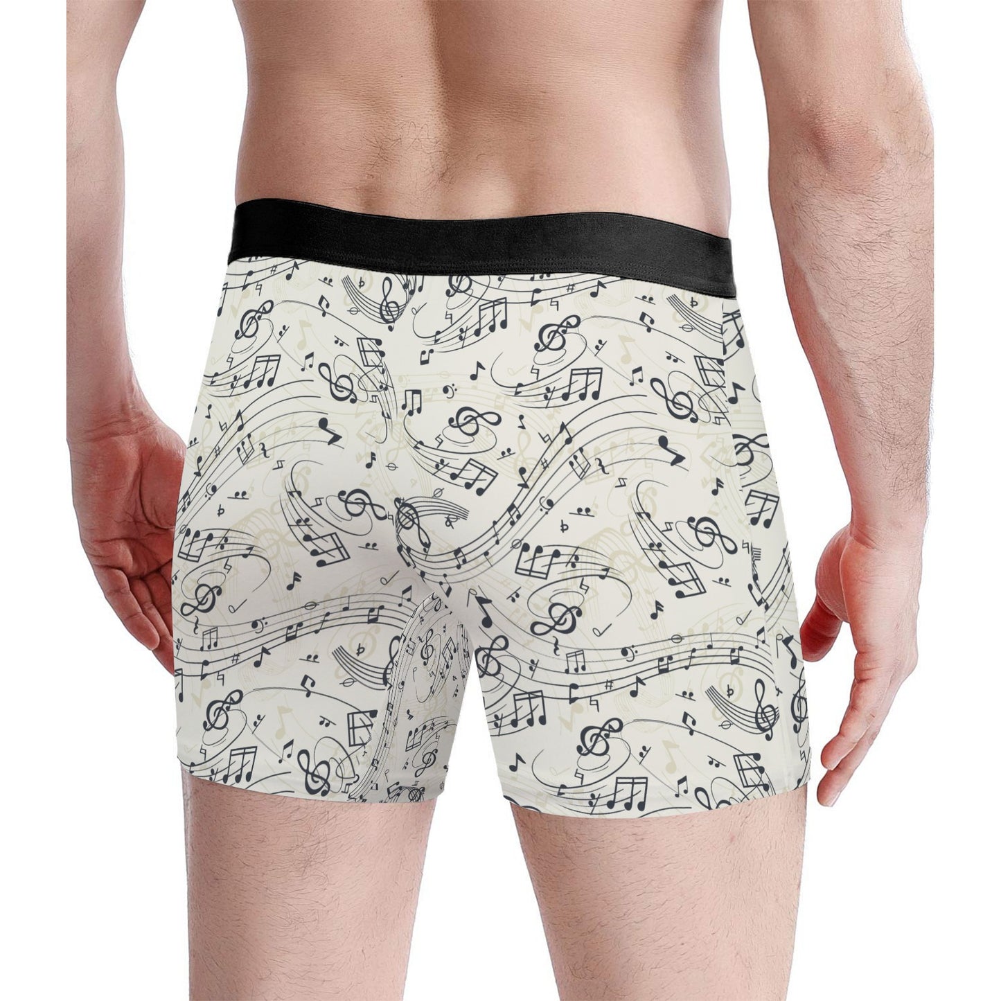 Custom Men's Underwear & Socks Set - Music Design