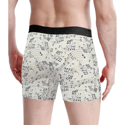 Custom Men's Underwear & Socks Set - Music Design