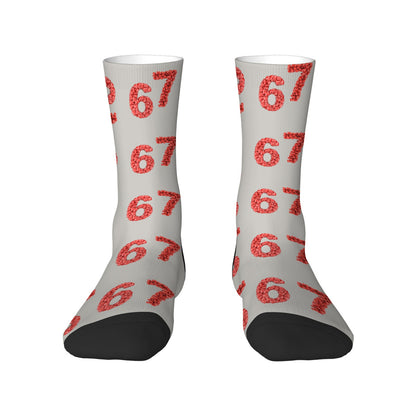 Custom Men's Underwear & Socks Set - Six Seven Heart Number