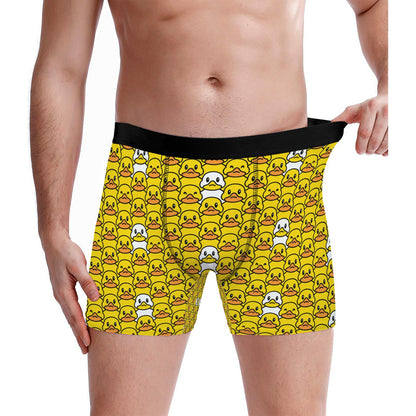 Custom Men's Underwear & Socks Set - Duckling Design