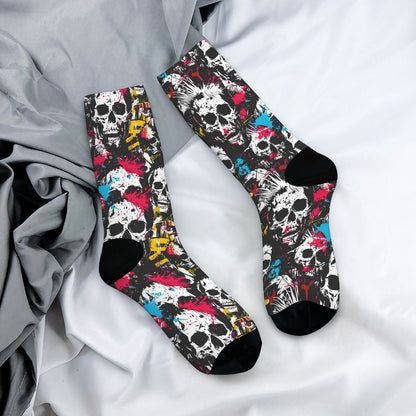 Custom Men's Underwear & Socks Set - Skull Design