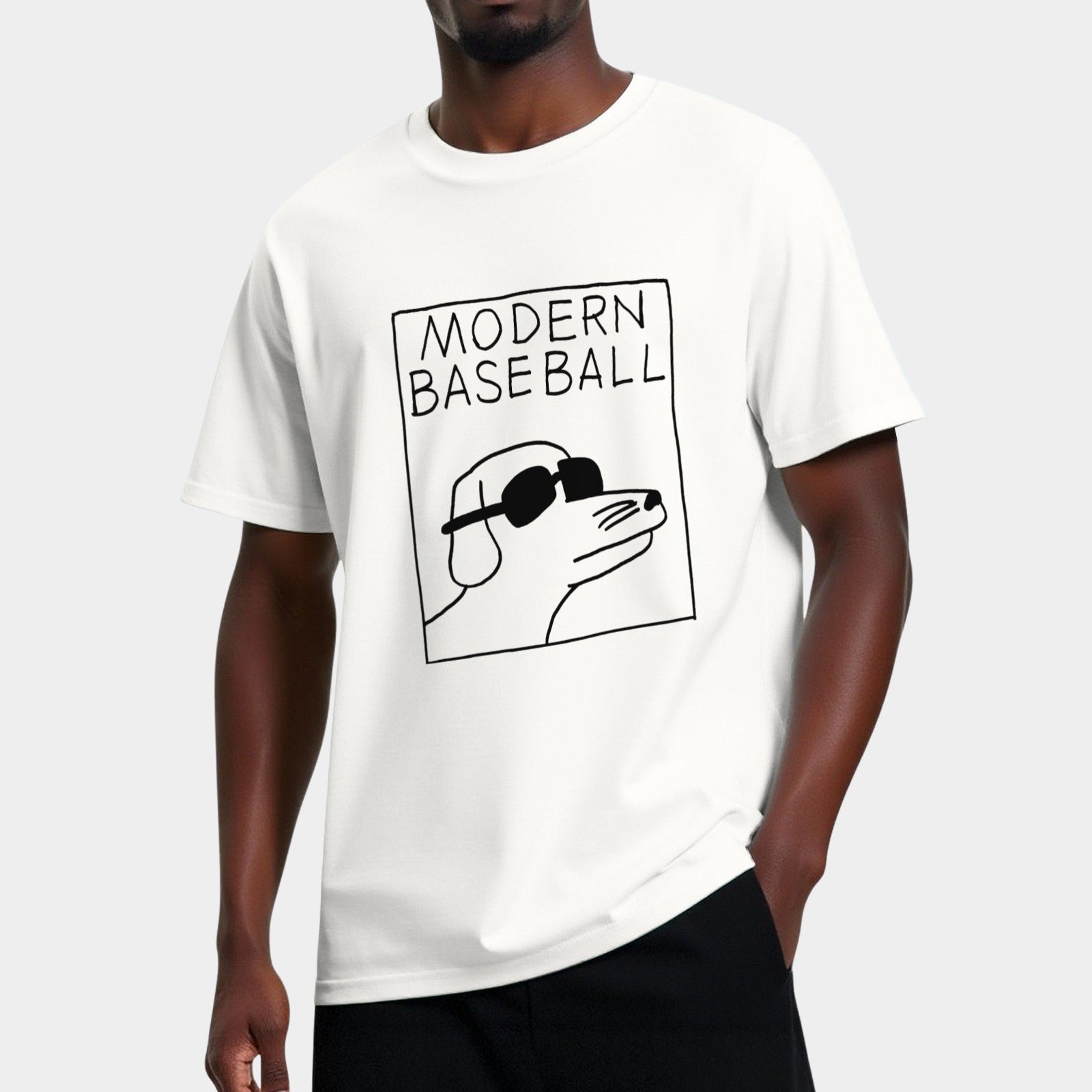 Modern Baseball Dog T-Shirt