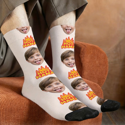 Custom Hot Mom Sock