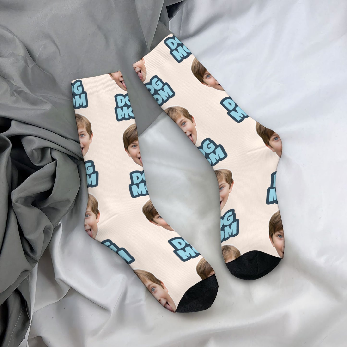 Custom Dog Mom Sock