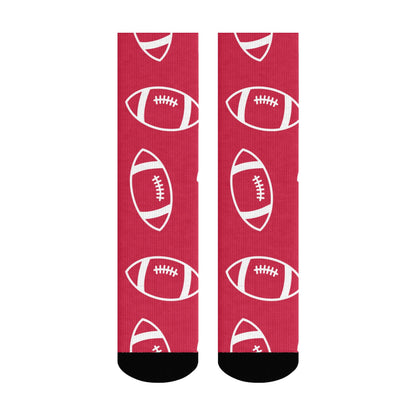 Customizable Football Socks - Faces, Numbers, or Patterns