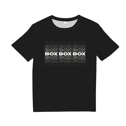 Box Box Box F1 Faded Text Design Classic T-Shirt