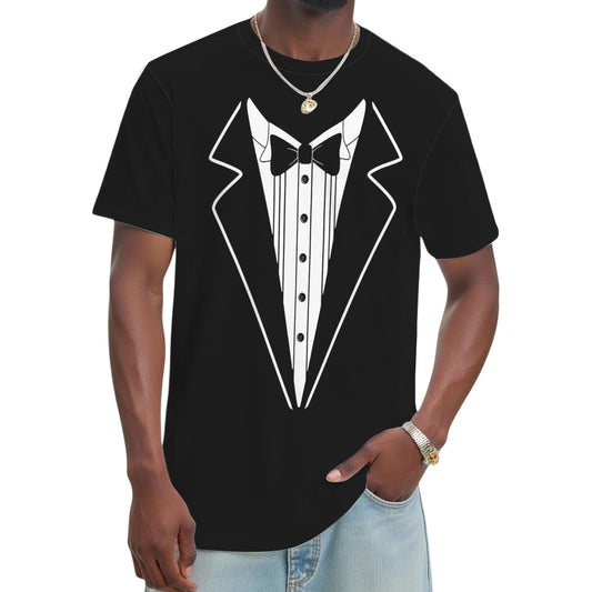 Tuxedo Wedding Fake Tux Bachelor Prom T-Shirt