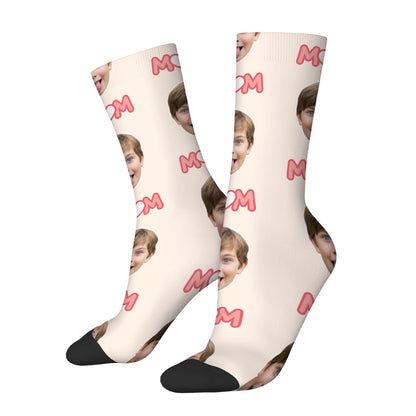 Custom Best Mom Sock