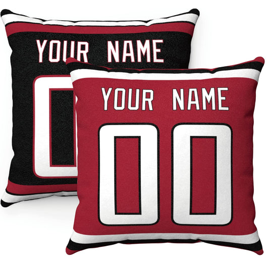 Throw Pillow Atlanta Custom Any Name and Number