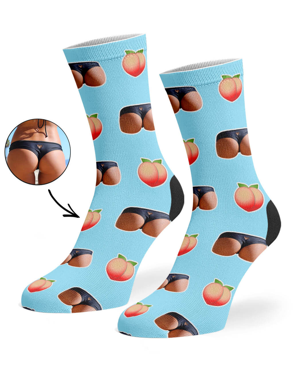 Custom Booty Socks