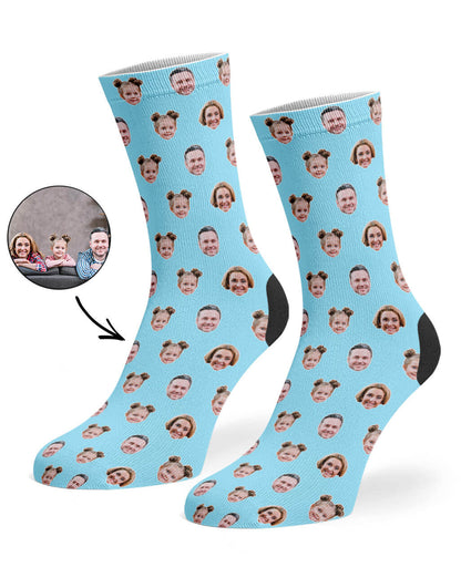 Family Face Pattern Socks