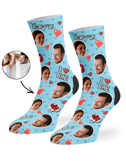 I Love Bae Socks