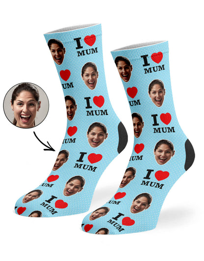 I Love Mum Socks