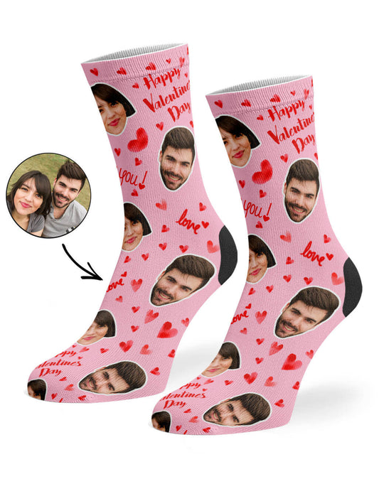 Happy Valentines Socks