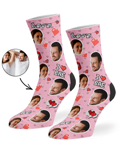I Love Bae Socks