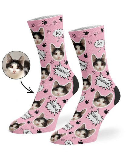 Your Cat Meow Socks
