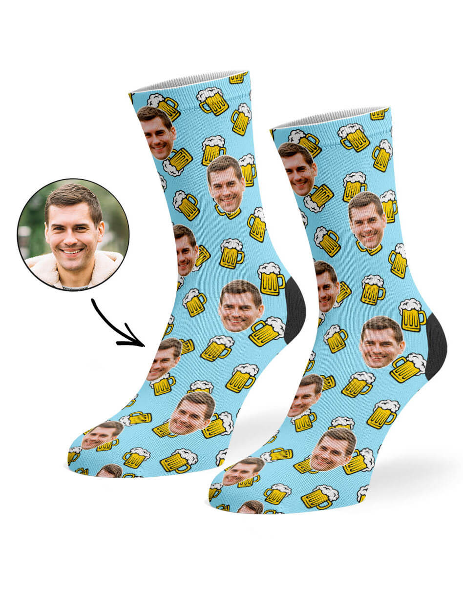 Beer Face Socks