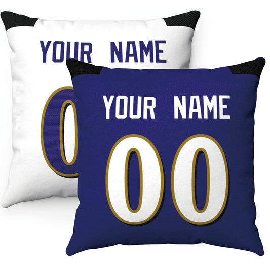 Throw Pillow Baltimore Custom Any Name and Number