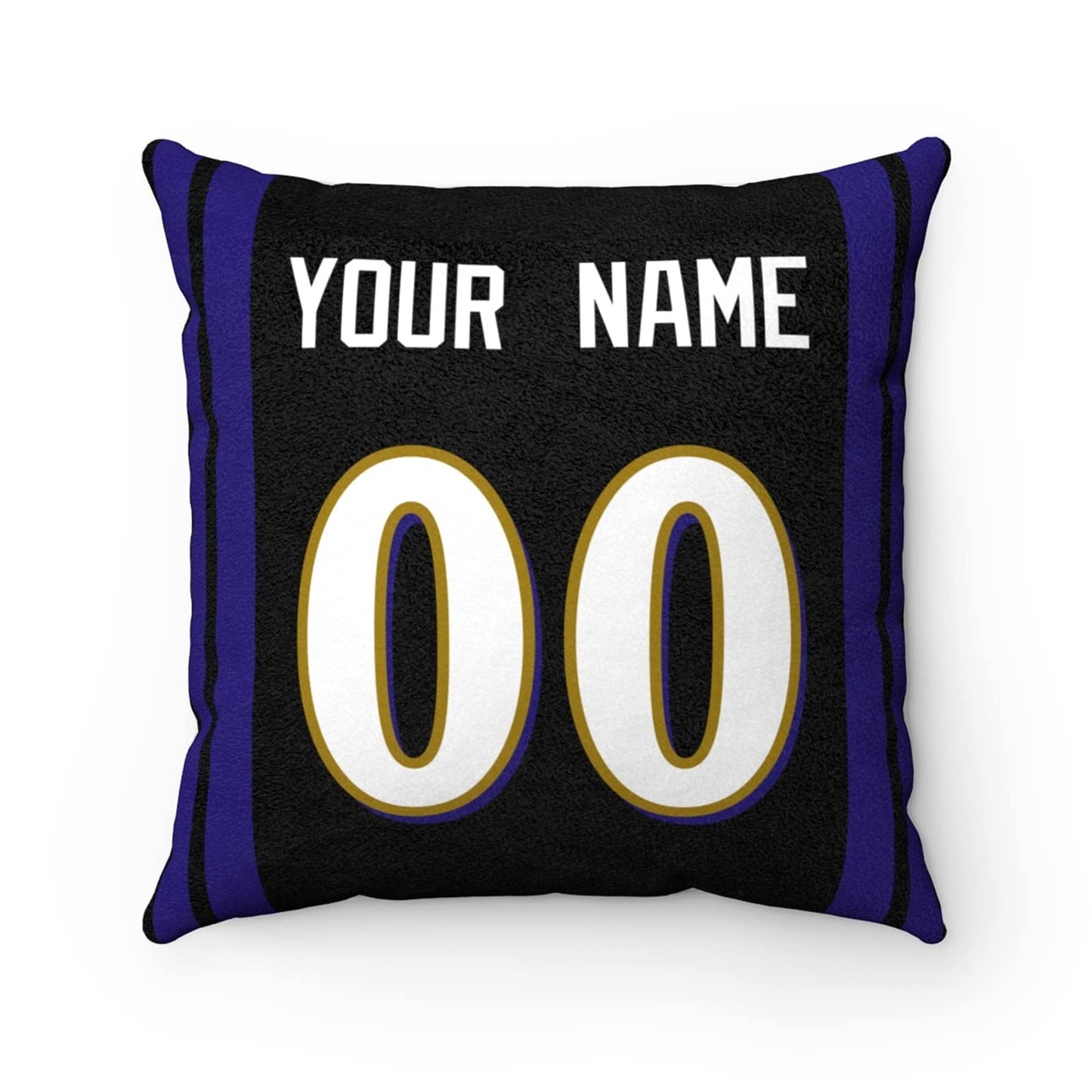 Throw Pillow Baltimore Custom Any Name and Number