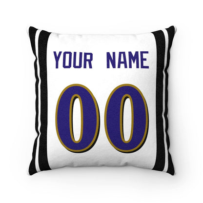Throw Pillow Baltimore Custom Any Name and Number