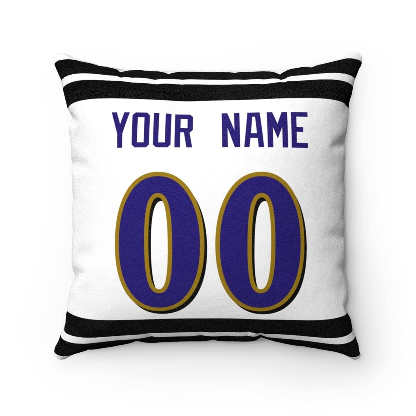 Throw Pillow Baltimore Custom Any Name and Number