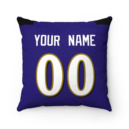 Throw Pillow Baltimore Custom Any Name and Number