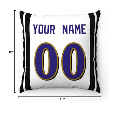 Throw Pillow Baltimore Custom Any Name and Number
