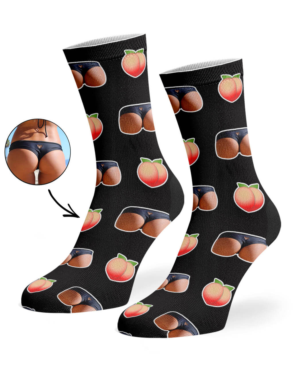 Custom Booty Socks
