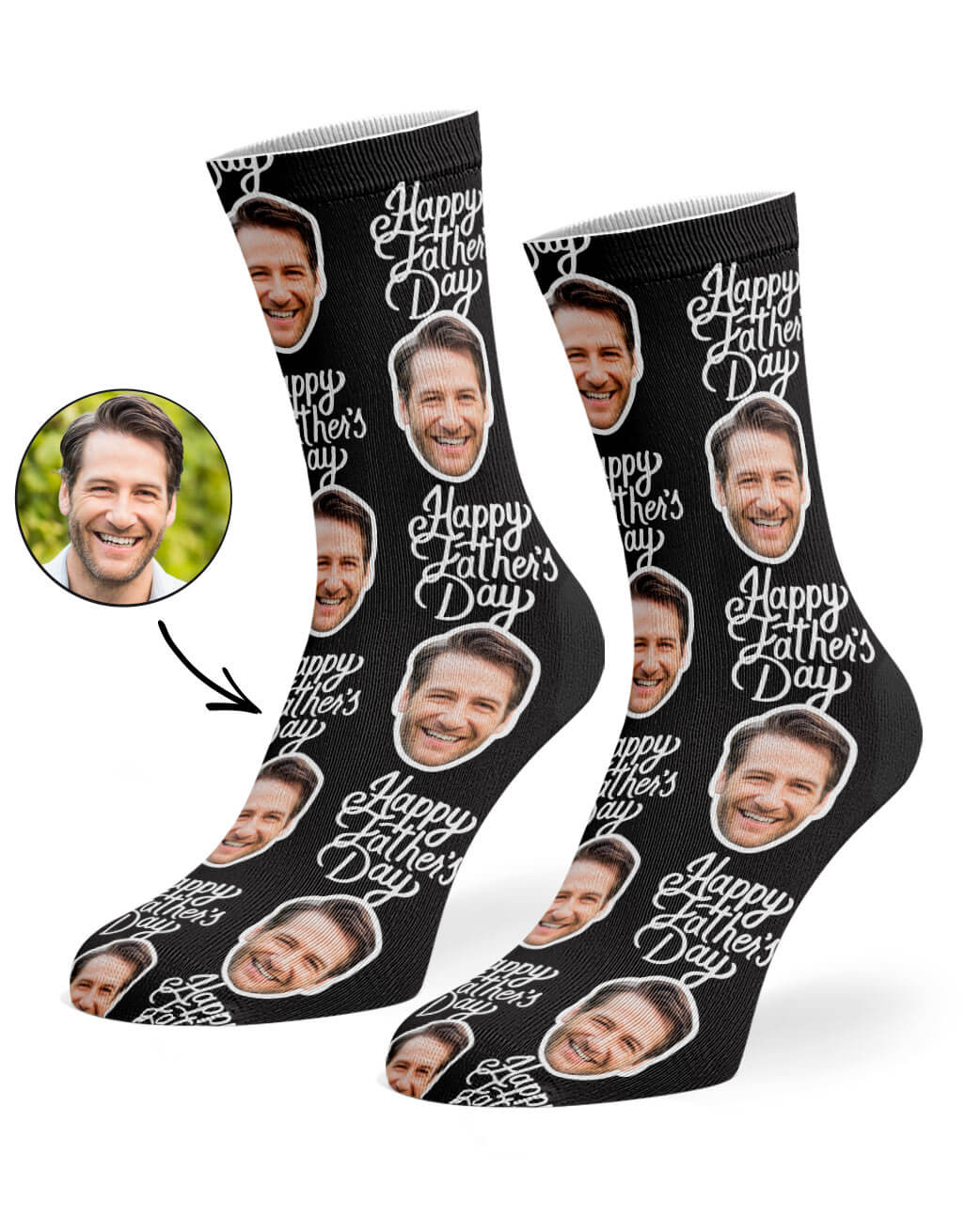 Happy Fathers Day Socks