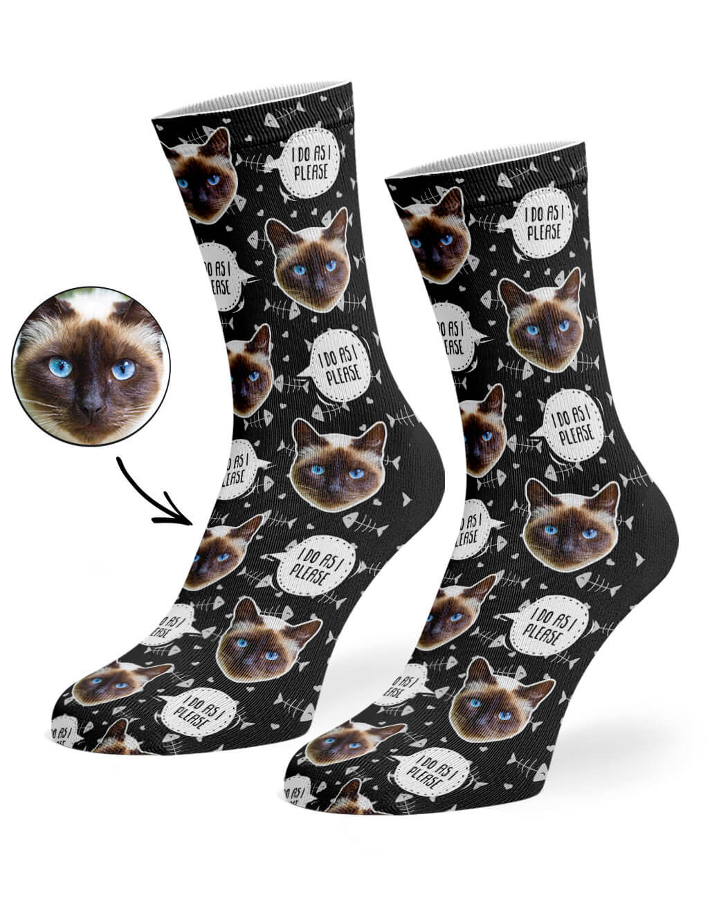 I Do As I Please Socks