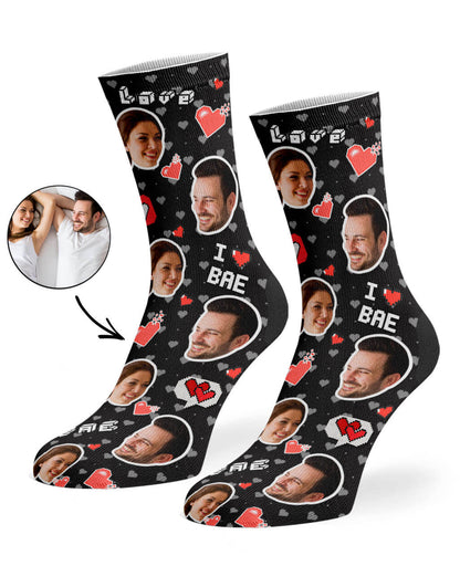 I Love Bae Socks