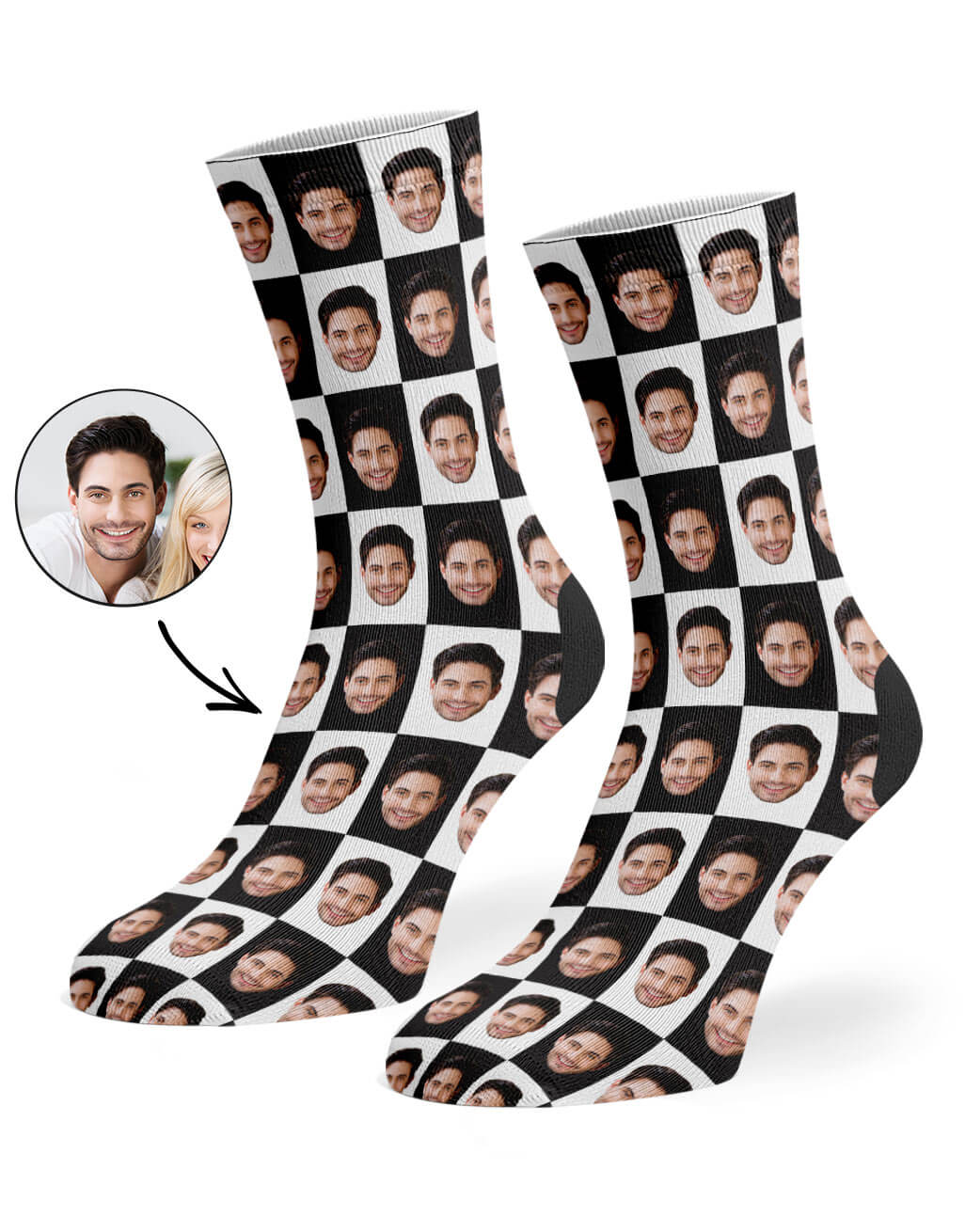Poser Face Socks
