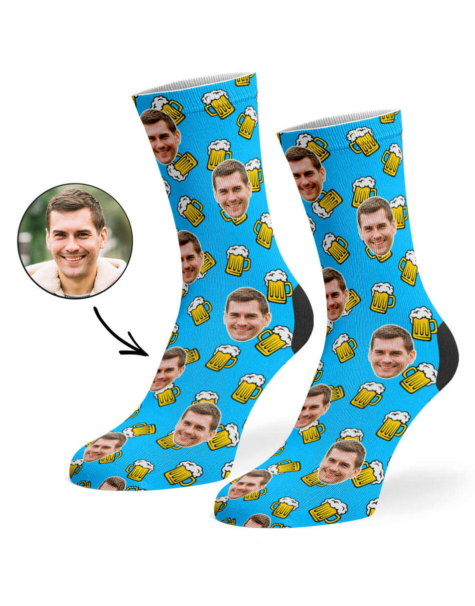 Beer Face Socks