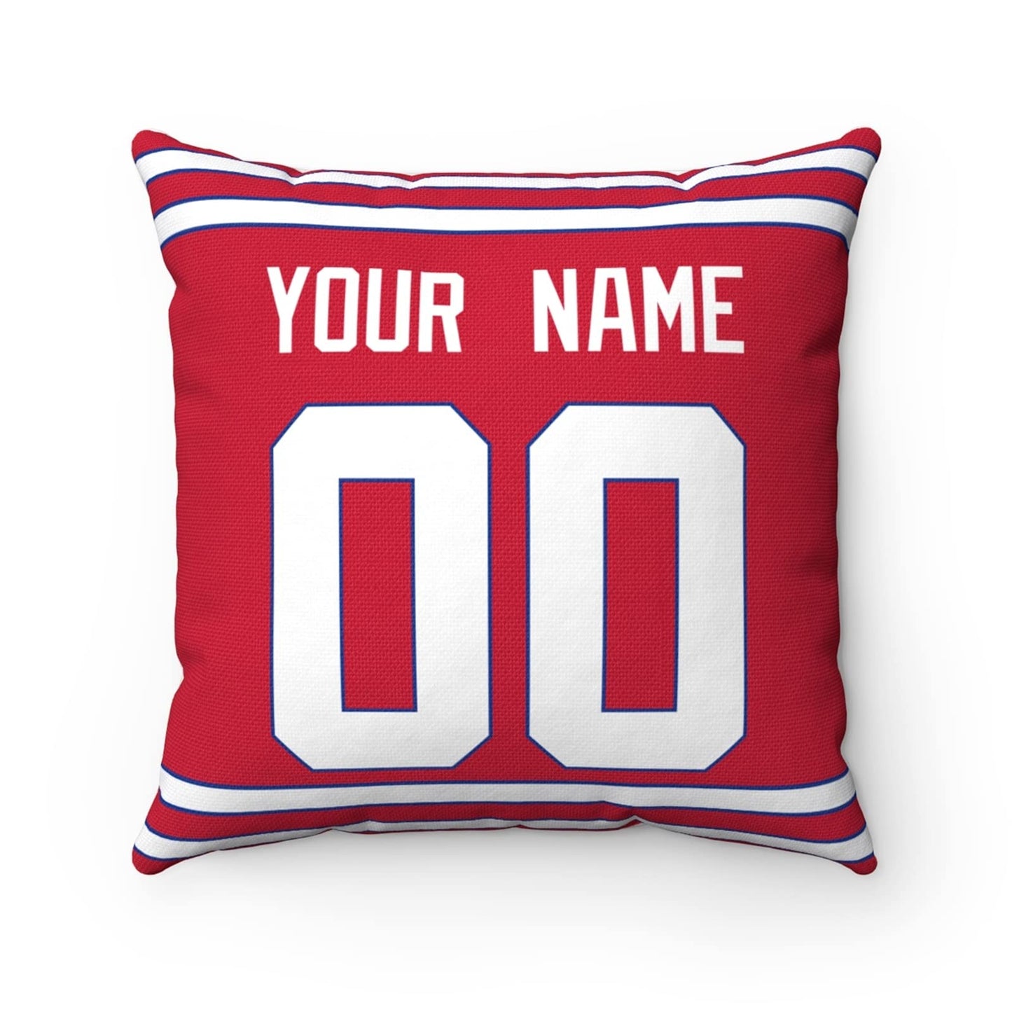 Throw Pillow Buffalo Custom Any Name and Number