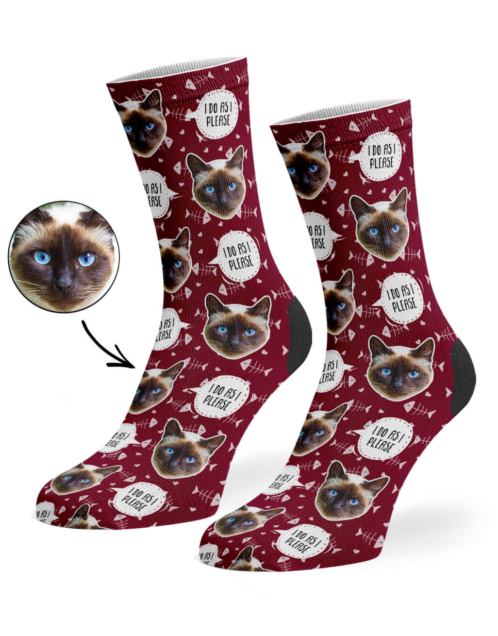 I Do As I Please Socks