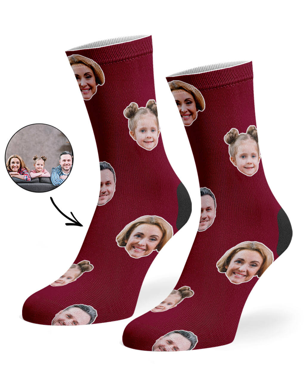 Family Face Socks