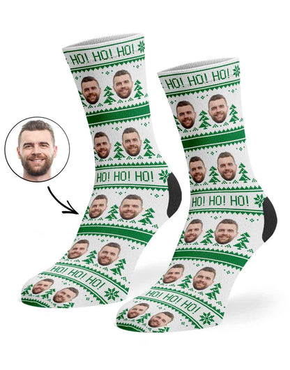 Ho Ho Ho Christmas Socks