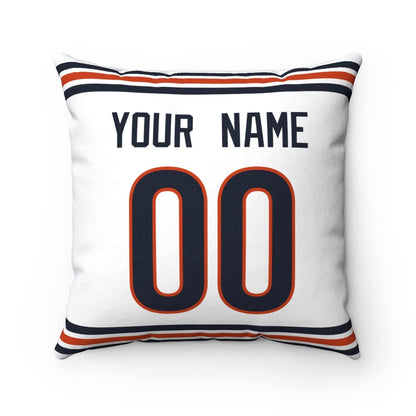 Throw Pillow Chicago Custom Any Name and Number