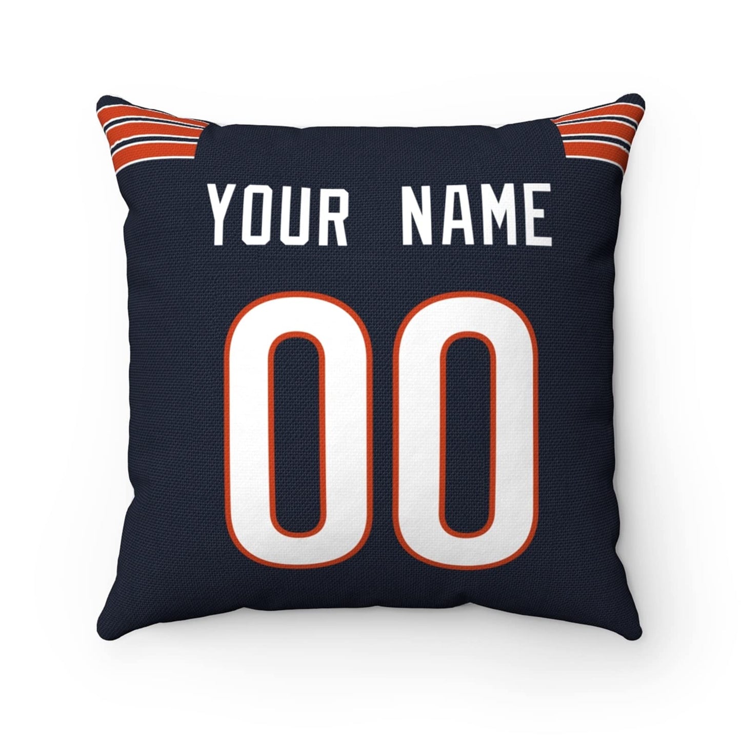 Throw Pillow Chicago Custom Any Name and Number