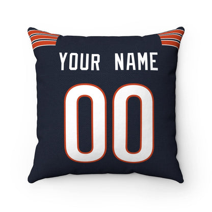 Throw Pillow Chicago Custom Any Name and Number