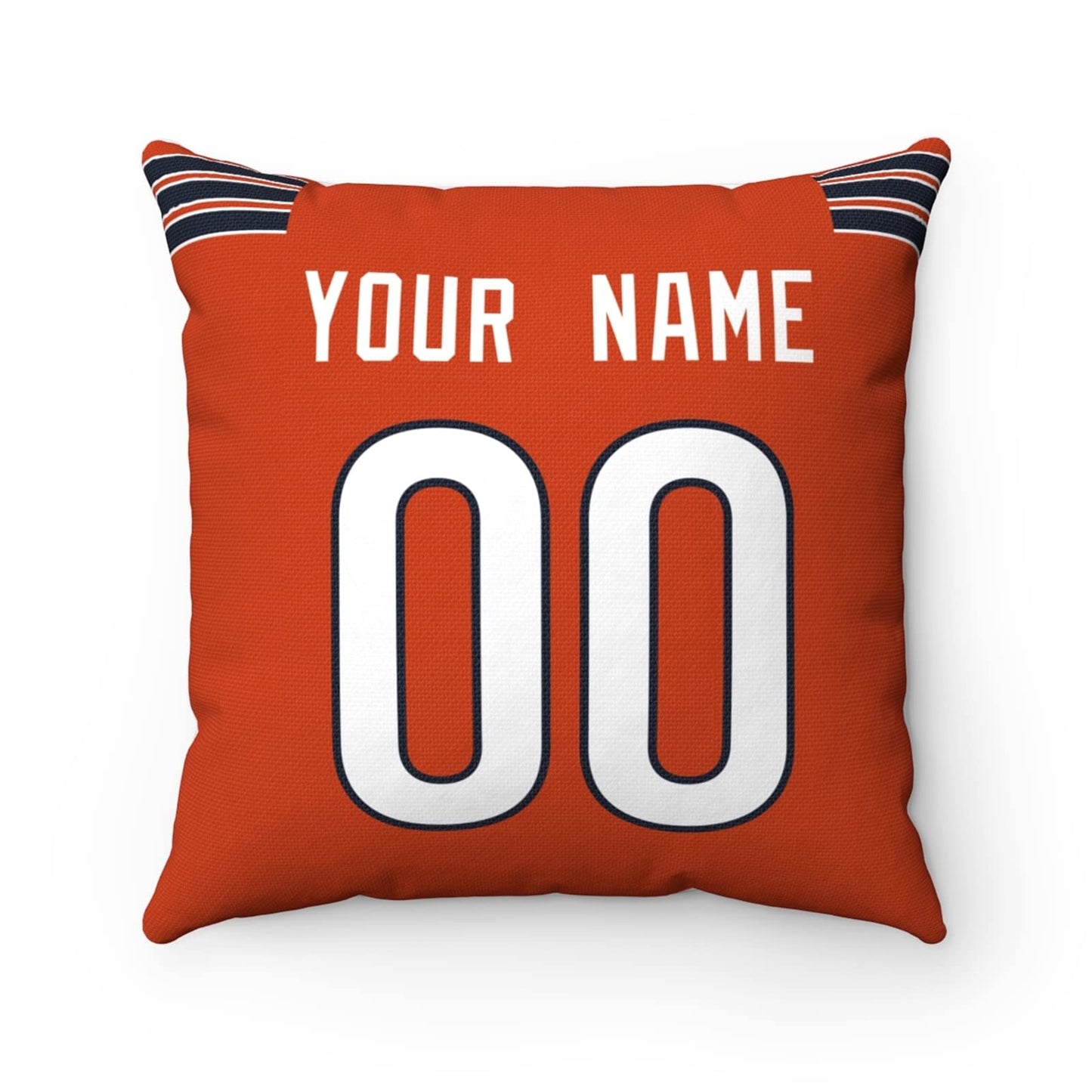 Throw Pillow Chicago Custom Any Name and Number