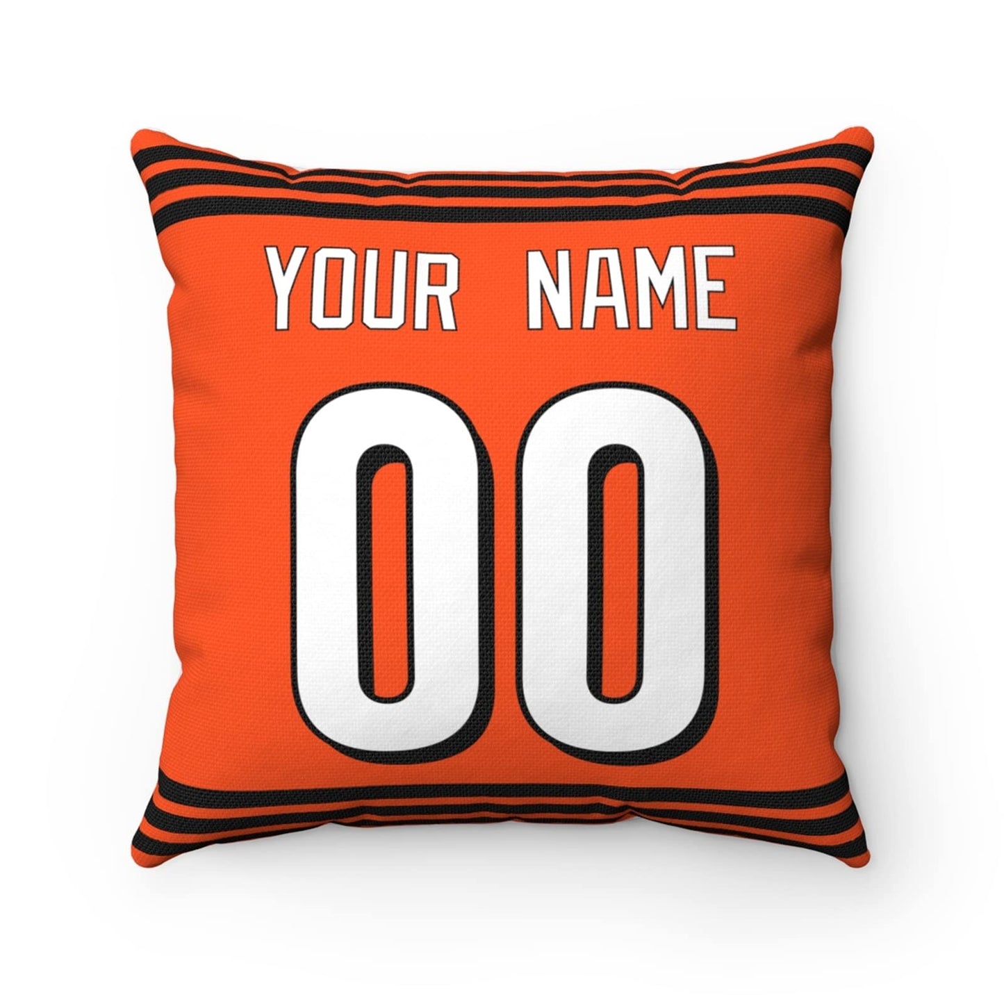 Throw Pillow Cincinnati Custom Any Name and Number