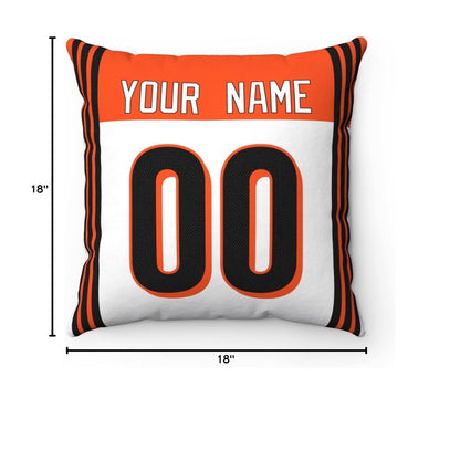 Throw Pillow Cincinnati Custom Any Name and Number