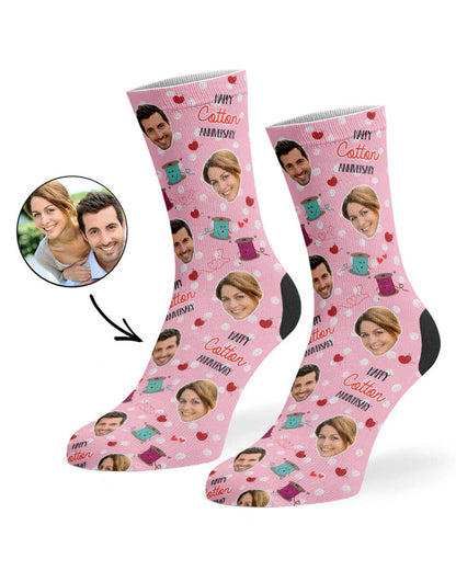 Cotton Anniversary Socks