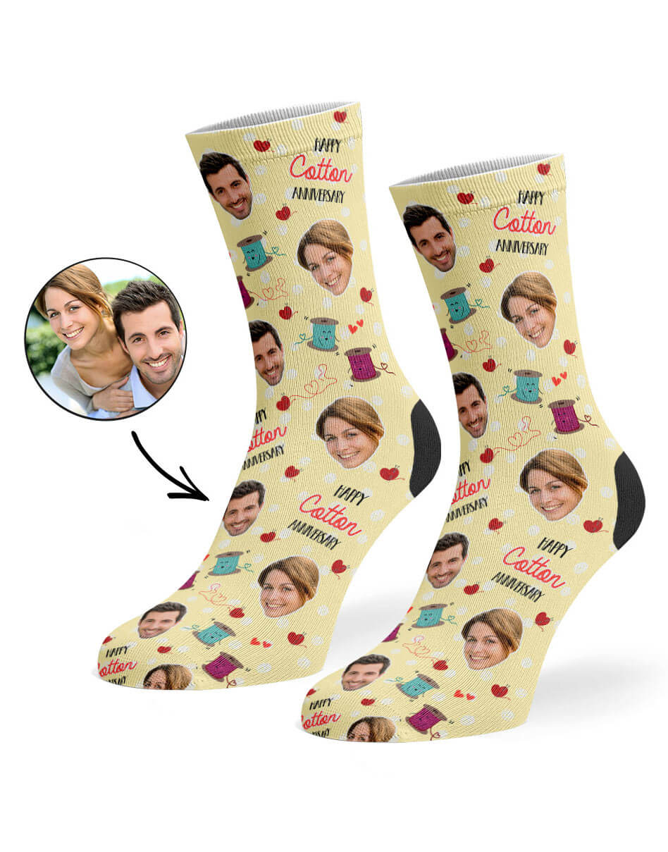 Cotton Anniversary Socks