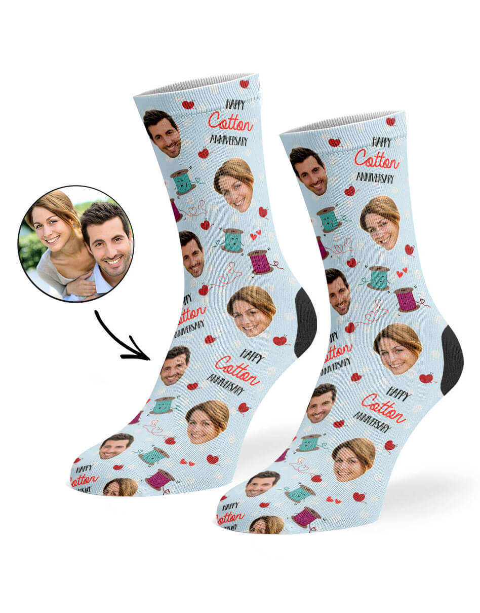 Cotton Anniversary Socks