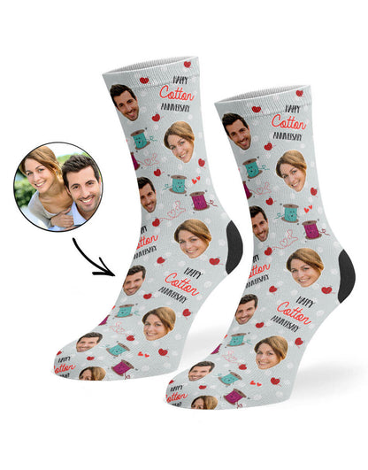 Cotton Anniversary Socks