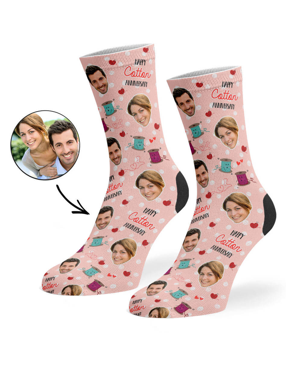 Cotton Anniversary Socks